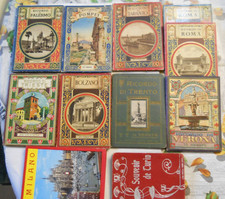8 vedute RICORDO varie città ITALY molto rare VINTAGE - TARANTO, BOLZANO venduti
