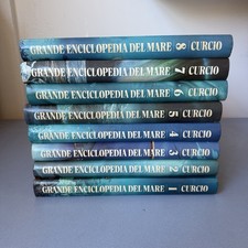 Grande Enciclopedia del Mare – 8 Volumi Completi 1979 – Opera Illustrata Nautica