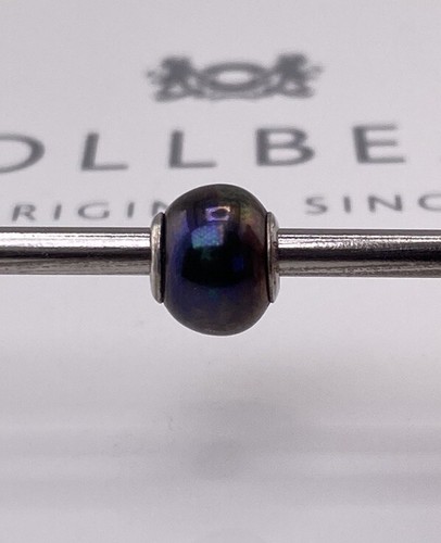 Trollbeads perla pavone - trollbeads,