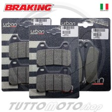 KIT PASTIGLIE FRENO MOTO GUZZI GRISO 1100 2008 2009 ANTERIORE POSTERIORE