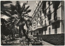 SANREMO - IMPERIA - HOTEL LONDRA - VIAGG. 1953 -44942-