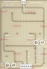 c.s. LX nE nuova ELETTRONICA Filtro Cross-Over 3 vie 4 ohm 12dB/ottava casse box