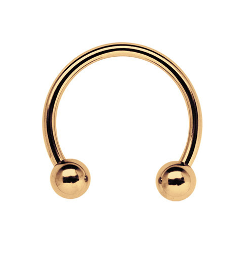 Ferro cavallo piercing - ferro,