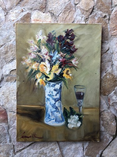 Quadro vintage vaso con - quadro, -vaso