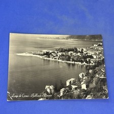 LAGO DI COMO BELLANO E DERVIO Bianco e nero Cartolina