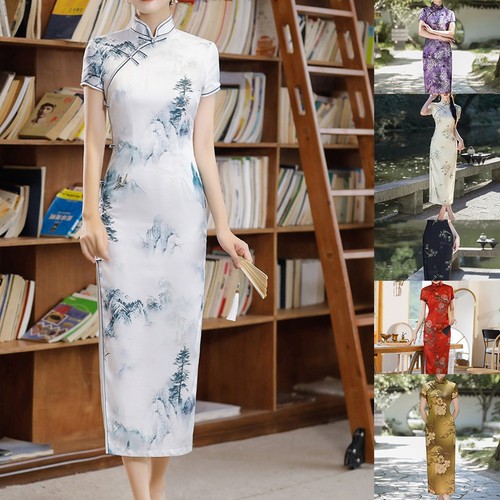 Abito donna cheongsam alla - cheongsam,