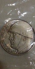 MONETA MEDAGLIA RARA 20 LIRE