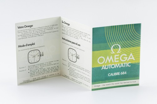 Omega automatic calibre 684 - calibre,