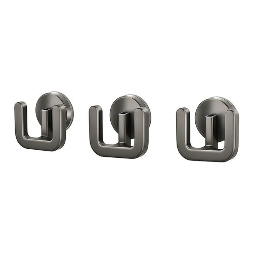 Porte chaussons gris - gris, métal