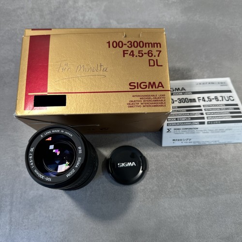 Sigma zoom 100 - sigma, 100-300