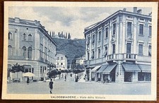 CARTOLINA D' EPOCA-VALDOBBIADENE (TV) "VIALE DELLA VITTORIA" VIAGGIATA 1940