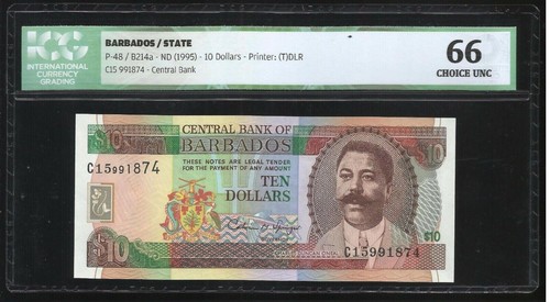Barbados dollari 1995 a - dollari,