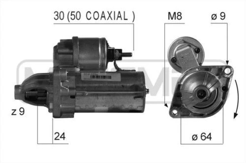 Motorino avviamento fiat - motorino,