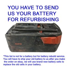 Rebuild/Rebuilt Battery
