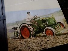 DEUTZ TRATTORE DIESEL 24 CV Brochure Prospekt Opuscolo 1959 TRAKTOR FATTORIA 