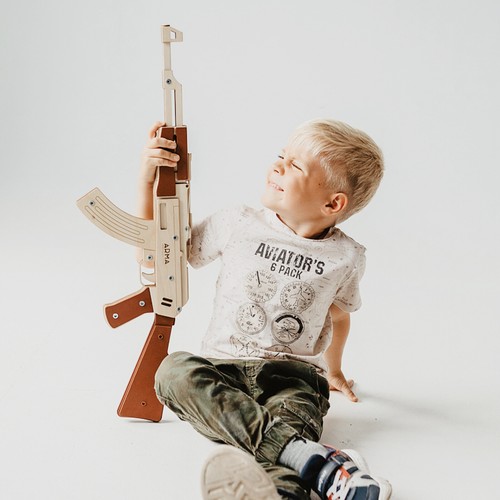 Cartolina kalashnikov - cartolina, 47
