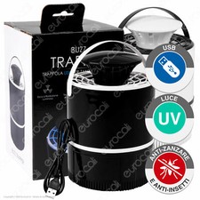 Cattura ZANZARE TRAPPOLA Esca Insetticida BUZZ TRAPPER anti INSETTI ANTIZANZARE