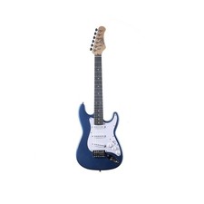 Eko ST-100 3/4 METALLIC BLUE Chitarra Elettrica 3/4 a 21T e 3 pickup single coil