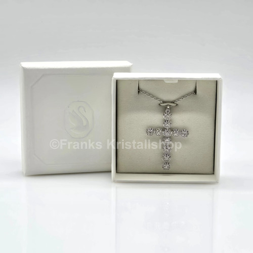 Collana croce swarovski - collana,