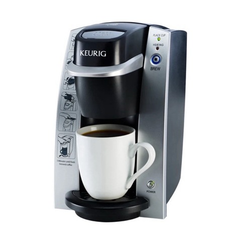 Keurig black and silver coffee - keurig,