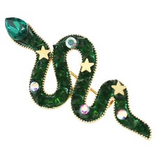  Art Deco Snake Brooch Shawl