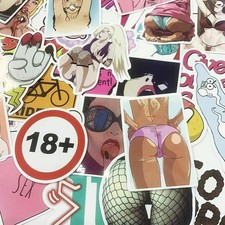 96 Pack Vinyl Adult Stickers