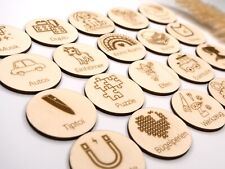 Insegne per Trofast con Scritta Scaffale o Scatole Armadio Organizzazione in Legno