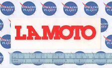 ADESIVO STICKER VINTAGE AUTOCOLLANT AUFKLEBER AUTO MOTO TUNING LA MOTO RIVISTA