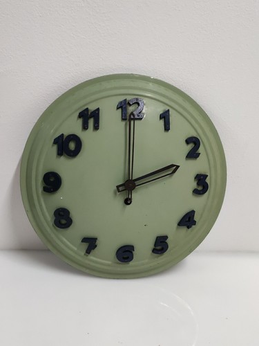 Orologio corda verde vintage - orologio,