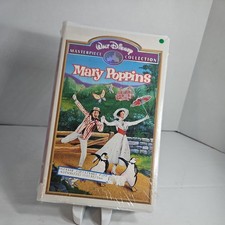 Mary Poppins Walt Disney Masterpiece Collection VHS New Sealed partial broke
