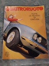 QUATTRORUOTE N 135 1967   FIAT DINO-AUTO D'EPOCA-BARCHE A LONDRA PARIGI E GENOVA
