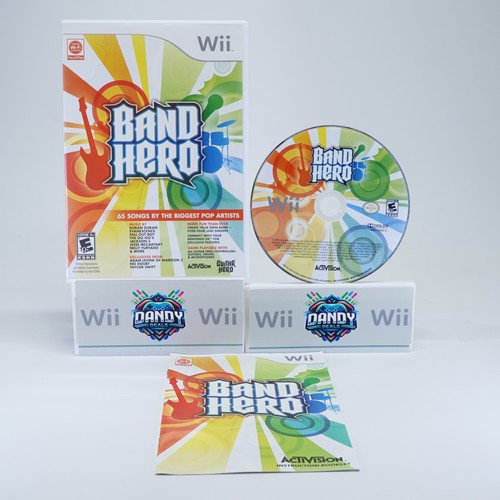 Band hero cib manual - hero, wii