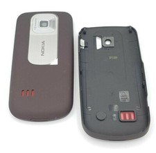 Originale Nokia 3600 Slide B - cover coperchio vano batteria back cover marrone marrone NUOVO