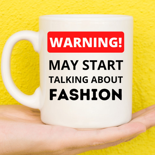 Tazza moda avvertimento - tazza, |