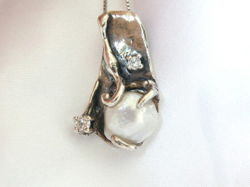 Brutalist sterling silver 925 - silver,