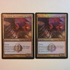 2x Niv-Mizzet, la Mente di Fuoco - Foil Light Play, Mazzi Duello Inglese: Izzet vs Golg
