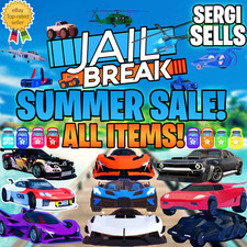 🏖️SALDI ESTIVI! 💯Tutto Pulito🚘Auto E Altro🛞🎨ROBLOX JAILBREAK |✅Consegna Rapida🚚