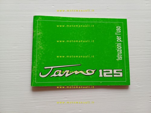 Benelli 125 jarno - benelli, manuale
