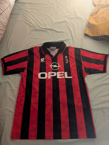 Maglia milan 1995 - milan, weah