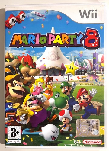 Nintendo wii mario party - nintendo, 8
