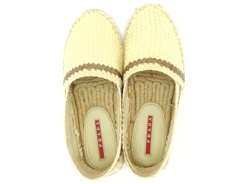Prada slip beige women - slip-on,