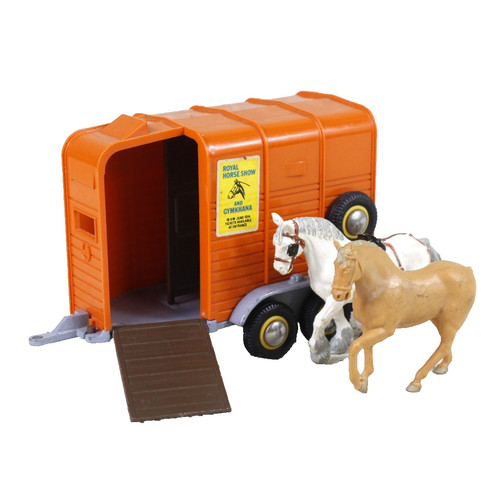 Rimorchio box doppio cavallo