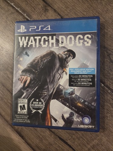 Watch dogs sony playstation - dogs,