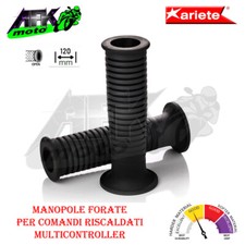 Manopole Forate 120 mm Nero