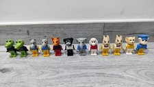 LOTTO 12 PERSONAGGI FABULAND LEGO MINI FIGURE VINTAGE ANNI 80