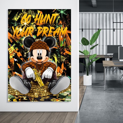 Quadro murale topolino - quadro,