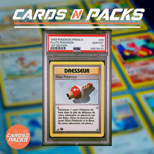 Carte pokemon flûte - carte,