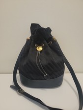 Vintage GUCCI GG tela pelle