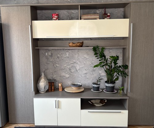 Parete soggiorno ikea - parete, con