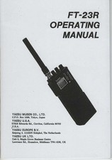 NUOVO Yaesu FT-23R Manuale di